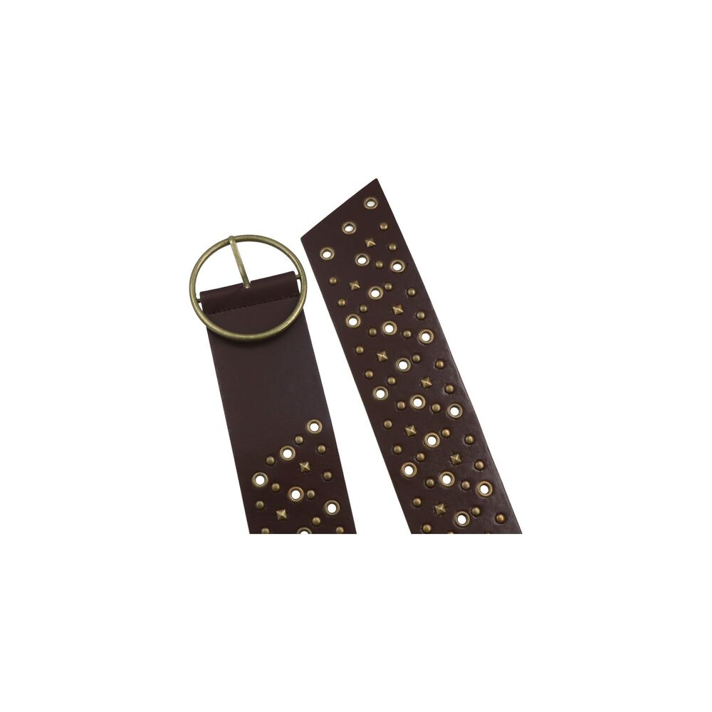 3894 3 Row Grommets Belt Harajuku Y2k Pu Leather Punk For Women, 2.56 - Picture 2 of 6